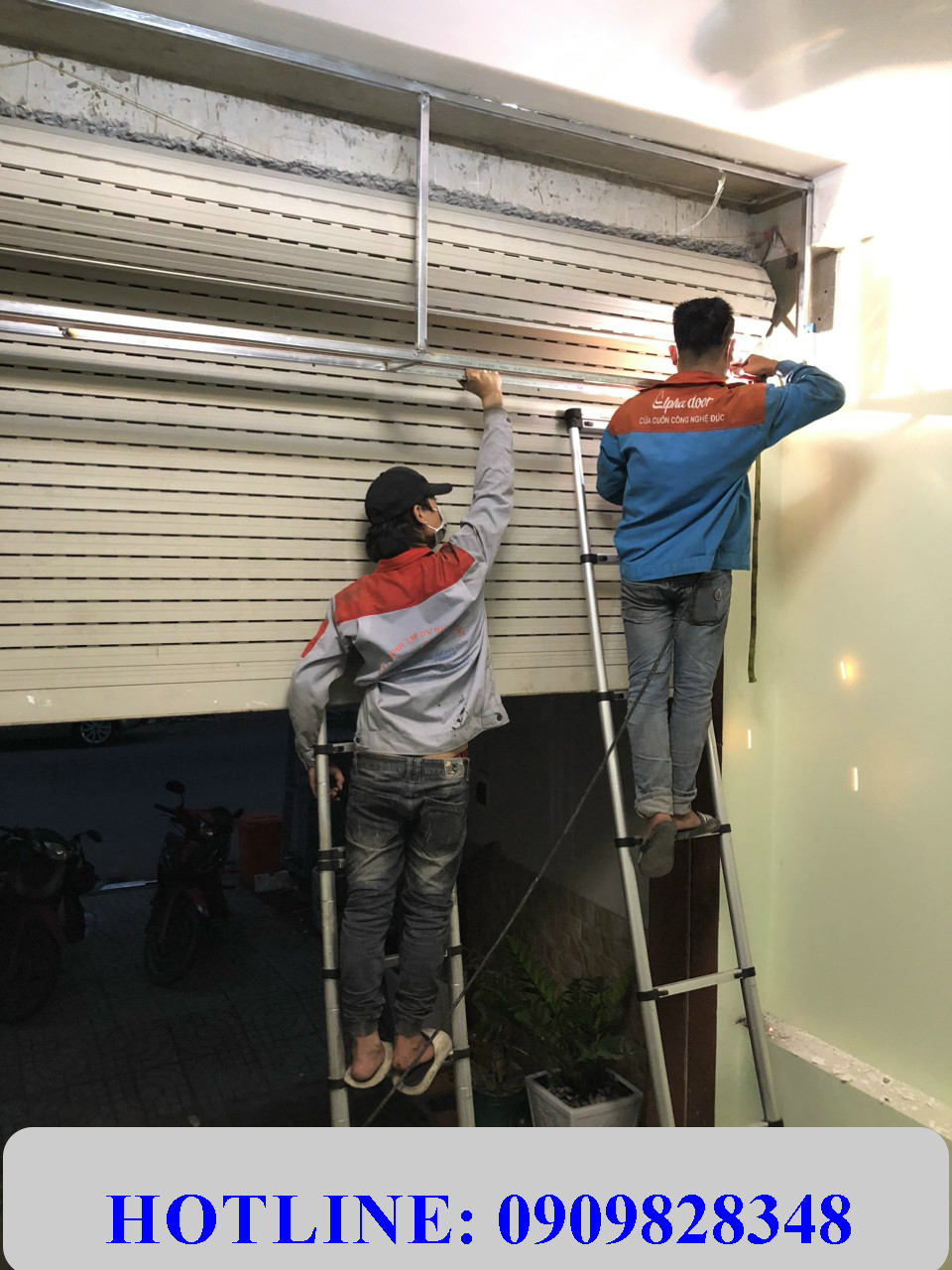 Đơn vị thi công, sửa chữa cửa cuốn quận 10 chất lượng, chuyên nghiệp 