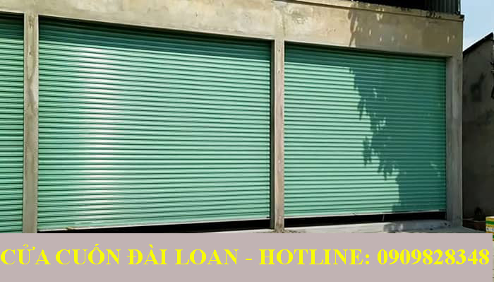 Chuyên lắp đặt và sửa chữa cửa cuốn Đài Loan giá rẻ, đa dạng mẫu mã 