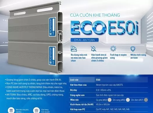 Cửa Cuốn Austdoor e5Oi
