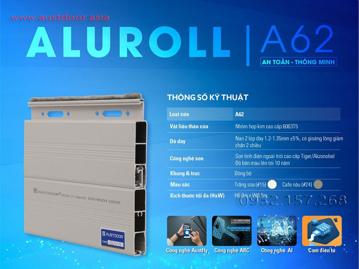 Cửa Cuốn Austdoor A62