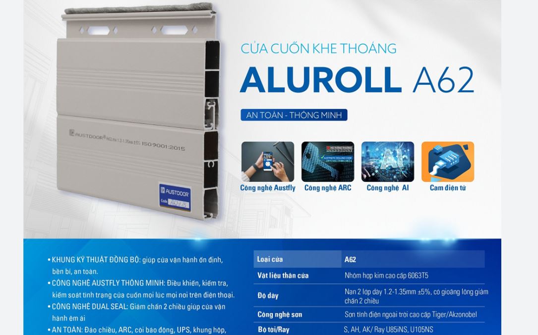 Cửa Cuốn Austdoor A62